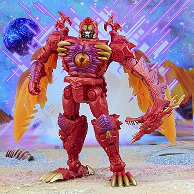 Transformers Toys Generations Legacy Deluxe Prime Universe Knock-Out Action  Figure - Kids Ages 8 and Up, 5.5-inch