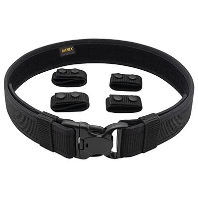LUITON Duty Belt Keeper with Double Snaps for 2 Wide Belt
