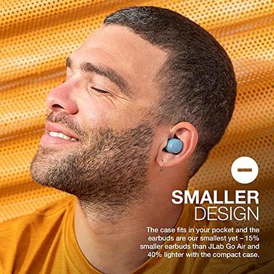 JLab Go Air Pop Bluetooth Earbuds, True Wireless with Charging Case, Blue 