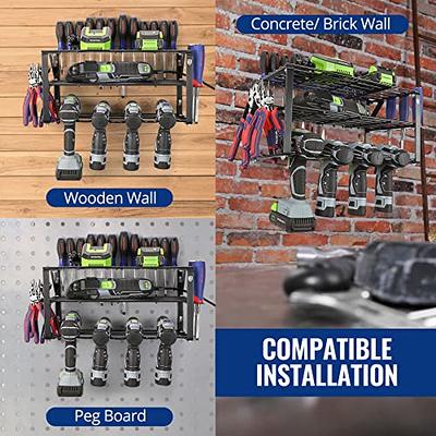 WORKPRO Garage Tool Organizer Wall Mount Garden Tool Organizer Storag