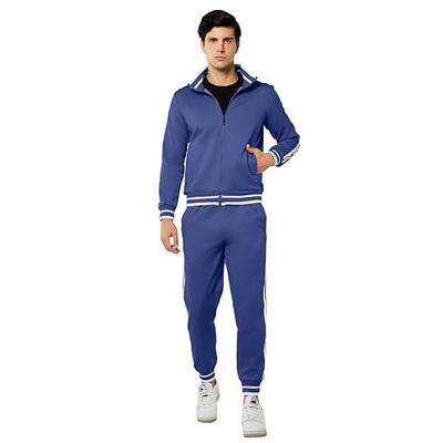 Willisos sweatsuits for men set, Mens Tracksuit 2 Piece Hoodie