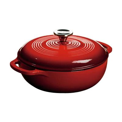 Better Chef 4 Qt. Aluminum Non Stick Dutch Oven Black - Office Depot