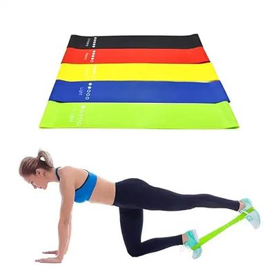 Resistance Loop Exercise Bands Exercise Bands for Home Fitness, Stretching,  Strength Training, Physical Therapy,Elastic Workout Bands for Women Men  Kids, Set of 5 (Assorted) - Yahoo Shopping