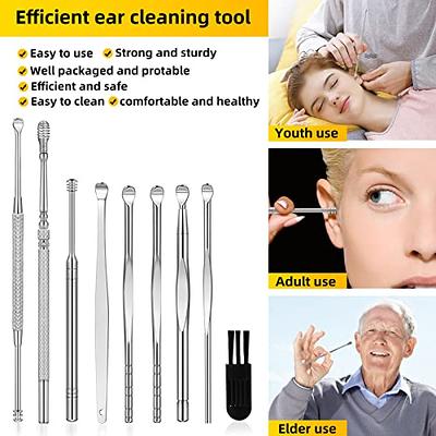 8 in 1 Ear Pick Earwax Removal Kit Ear Cleansing Tool Set in