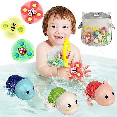 Strong Suction Cups Bathtub Water Toys Bath Toys For Toddlers Age 1 2 3 Year  Old