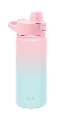 Simple Modern 16 fl oz Insulated Stainless Steel Summit Water Bottle with  Silicone Straw Lid