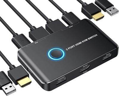 2-Port HDMI Switch - 4K 60Hz