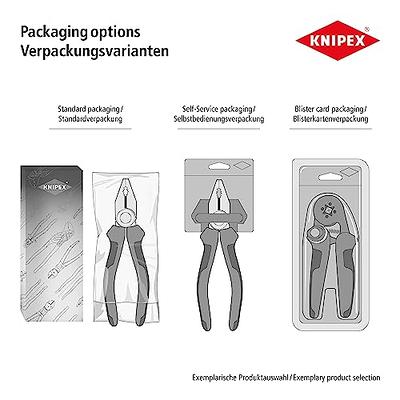 Knipex Needle-nose Combination Pliers - Plastic Grip