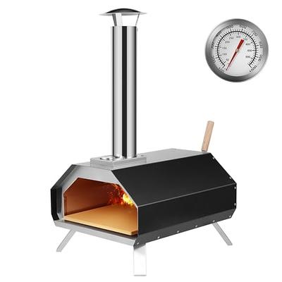 UDPATIO Outdoor Gas Pizza Oven Propane, Rotating Pizza Grill Oven Pizza  Maker with 12 Pizza stone, Portable Pizza Ovens for Outside with Rotary