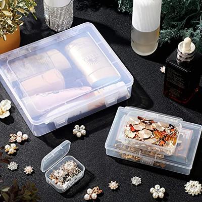  Citylife 8 Packs Small Storage Bins with Lids 3.2 QT Plastic  Storage Containers for Organizing Stackable Clear Storage Boxes
