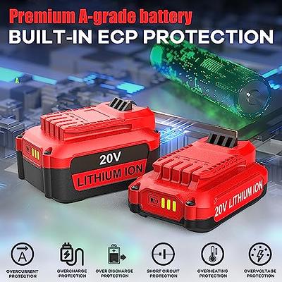 AYTXTG 4 Pack 20V Batteries Replacement for Craftsman 20v Max