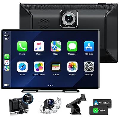 LAMTTO 4K Dash Cam Front and Rear, Built-in WiFi GPS Car Camera Touch  Screen