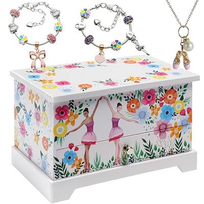  Yogeaw Travel Jewelry Case Small Jewelry Box Organizer