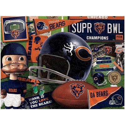 YouTheFan NFL Chicago Bears Wooden Retro Series Puzzle - Yahoo Shopping