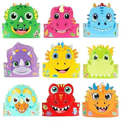 OUNENO 36 Pcs Dinosaur Party Crowns Paper Dino Hats Birthday Crowns for Kids  Classroom Dinosaur Party Decorations Dino Party Favors - Yahoo Shopping