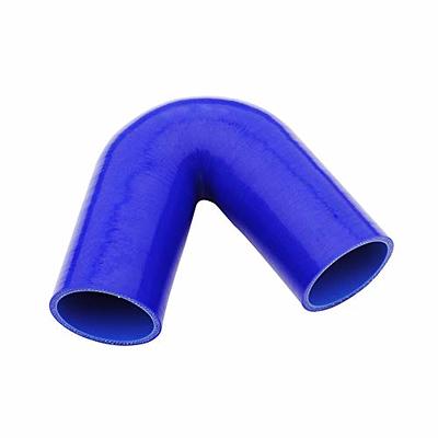 3.25 - 4 (83mm - 102mm) Reducer Coupler Silicone Hose Black