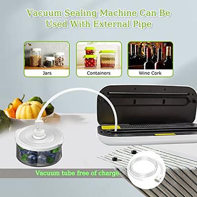 VTUUU Food Saver Vacuum Sealer Machine Bags For Vacuum Sealer Bags Rolls 2  Pack 8x20 Rolls Vacuum Food Storage Bags BPA-Free-Puncture-Resistant and Food  Saver Bags For Vacuum Sealer - Yahoo Shopping