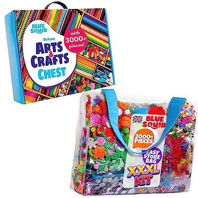 Smarts & Crafts Monster Mayhem Coloring Cards Craft Kit (37 Pieces) 