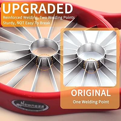 Fruit Slicer,Orange Divider Stainless Steel Ultra-Sharp Orange  Cutter,Upgraded Large Orange Slicer With 6 Blades,Sharp Blades Sturdy  Divider Kitchen