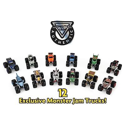 Hot Wheels Monster Trucks, Set Of 12 1:64 Die-Cast Toy Trucks For Kids