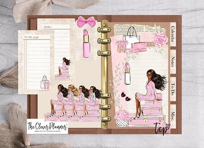 CityGirl Planners A5 Notes Planner Insert Refill, Fits 6-Rings Binders -  Filofax, LV GM, Moterm, Choice of Quantity