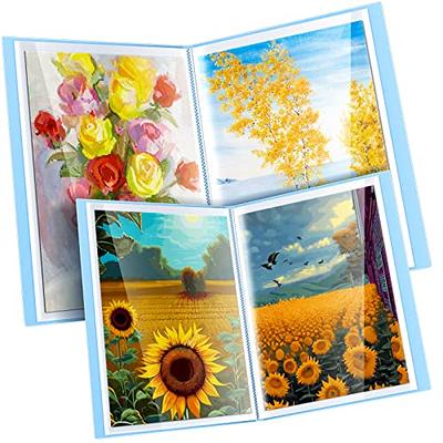 A3 Diamond Painting Storage Book for Diamond Painting Kits, 30 Pages  Diamond Art Storage Presentation Book for 60 Diamond Painting Pics,  Portfolio Folder for Artwork,Blue, 16.5x12.1in, with Handle - Yahoo Shopping