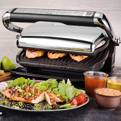 All-Clad AutoSense Stainless Steel Indoor Grill, Panini Press XL Automatic  Cooking 1800 Watts Smokeless, Removable Plates, Dishwasher Safe - Yahoo  Shopping