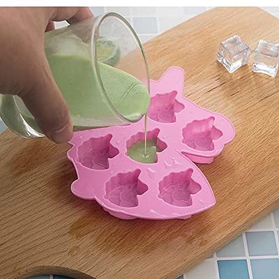 3D Flower Lollipop Mold and 20pcs Sticks Rose Silicone Lolly Pop Tray for Hard  Candy Chocolate Gummy Jello Sucker 