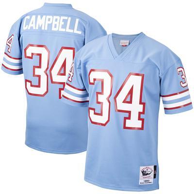 Eddie George Houston Oilers Mitchell & Ness Women's Legacy Replica Player  Jersey - Light Blue