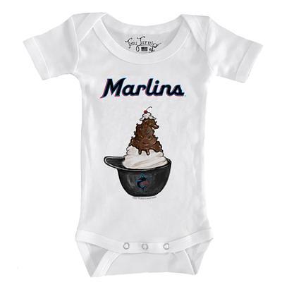 Toddler Tiny Turnip White Atlanta Braves Sundae Helmet T-Shirt 