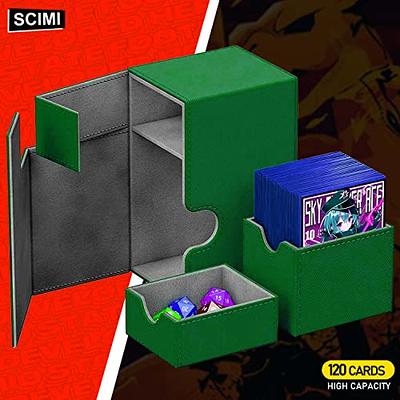 Scimi Deck Box for Trading Card Games, MTG Commander Deck Box