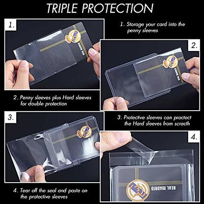 Ultra PRO 3'' x 4'' Clear Regular Top Loaders For Baseball Cards, Card  Bundle Standard Size 100ct Card Sleeves Trading Card Sleeve