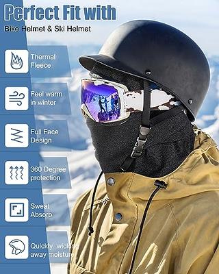 New Motorcycle Mask Fleece Thermal Face Mask Keep Warm Moto Riding  Balaclava Motorbike Biker Winter Windproof Ski Mask Men Women