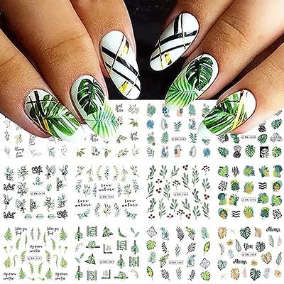 Flower Nail Art Stickers 5D Embossed Nail Decals Spring Daisy Nail Art -  BEAUTY NAIL