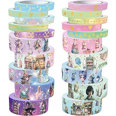 Hsxfl 16 Pack Colored Masking Tape, Colored Painters Tape for Arts and  Crafts, Rainbow Colored Tape Rolls, Kids Art Supplies, Great for Crafts,  Labeling, DIY Decorative, 1/2 Inch Masking Tape - Yahoo Shopping