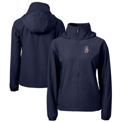 Kansas City Royals Cutter & Buck Evoke Hybrid Eco Softshell Recycled  Full-Zip Vest - Navy