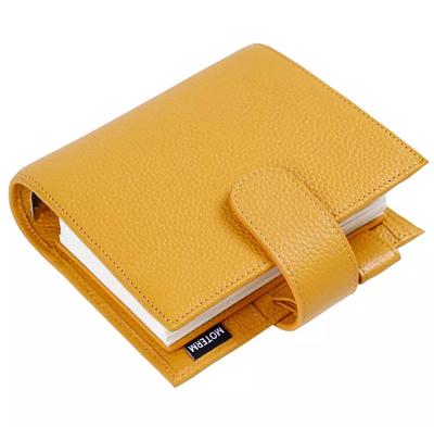 Moterm A7 leather journal Pocket Versa 3.0 (Pink)