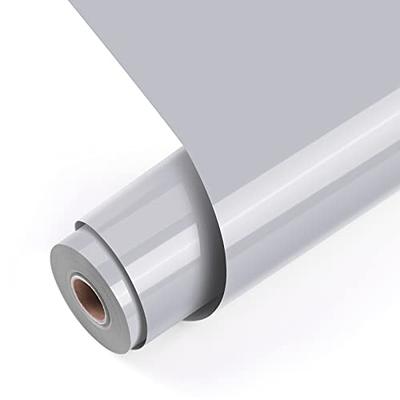 HTVRONT 12 x 25FT White HTV Vinyl Iron on Heat Transfer Vinyl for Cricut &  All Cutter Machine 