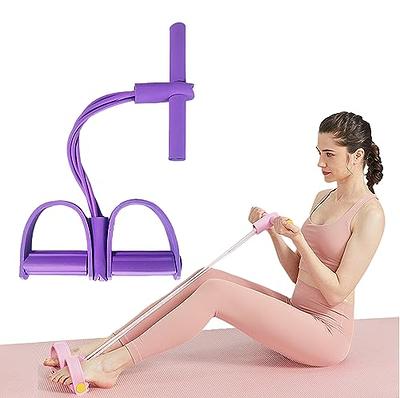 Multifunction Tension Rope, 6-Tube Elastic Yoga Pedal Puller Resistance  Band, Natural Latex Tension Rope Fitness Equipment, for  Abdomen/Waist/Arm/Leg Stretching Slimming Training (4-Tube Purple) - Yahoo  Shopping