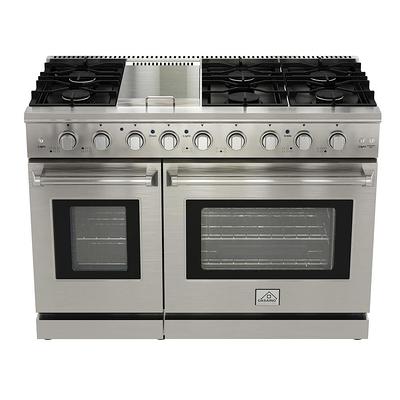 Thor Kitchen 48-in 6 Burners Stainless Steel Gas Cooktop