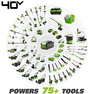 Greenworks 40V Cordless String Trimmer and Leaf Blower Combo Kit, 2.0Ah  Battery and Charger Included - Yahoo Shopping