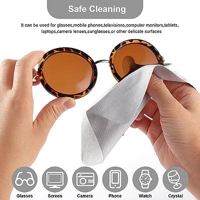 Dimeho 16 Pack Premium Microfiber Cleaning Cloths, Absorbent Cleaning  Towels Lintfree Fiber Cleaning Cloth for Cleaning Lenses, Glasses, Screens,  Cameras, Cell Phone, Tablets - Yahoo Shopping