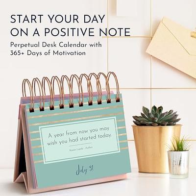 Motivational Calendar 2024 Full-Color Daily Affirmation Calendar Humorous  With Daily Inspirational Quotes Positive Perpetual