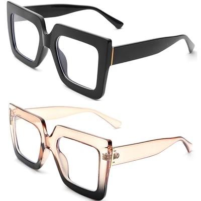 Oversized Glasses - Stylish Big Frame Glasses