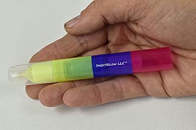 DirectGlow Blacklight Reactive Invisible UV Ink Marker Pen Large 3