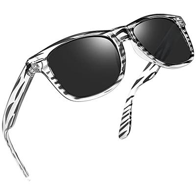 HAOLOTA Square Sunglasses Polarized UV Protection Trendy Designer Sun  Glasses Men Women