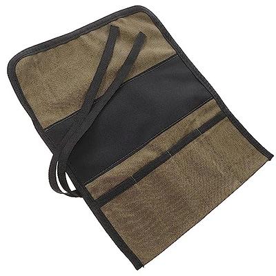 Tool Roll Up Pouch Wrench Canvas Bag Organizer Tool Pockets Waterproof Tool  Bag