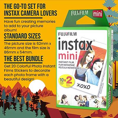 Mini película instantánea Fujifilm Instax (pack de 20)