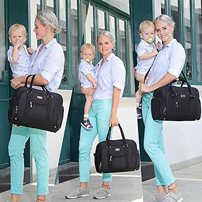 WELAVILA Changing Bag Backpack Baby Nappy Diaper Bag Unisex Travel Back