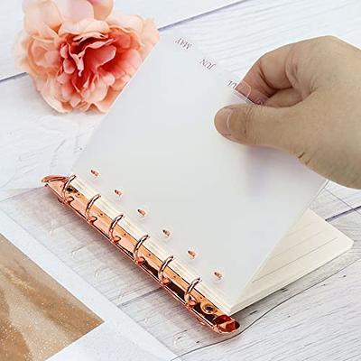  Multibey A5 A6 6-Rings Binder Rings Journal Soft